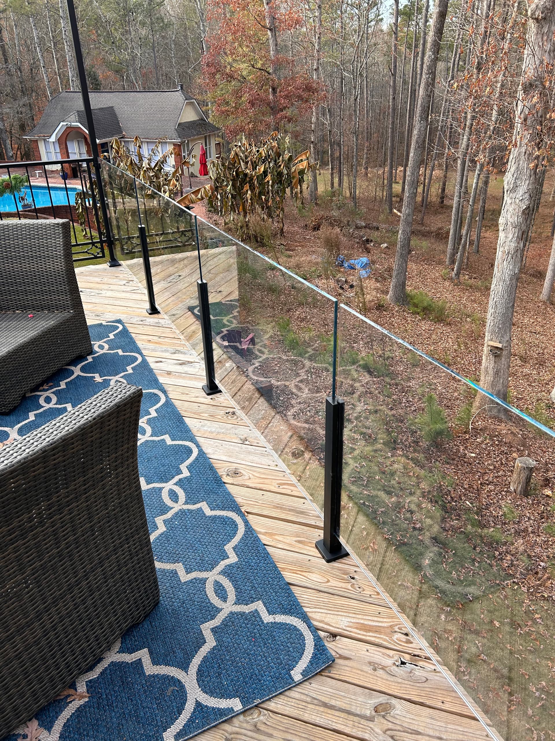 Outdoor Glass Handrail